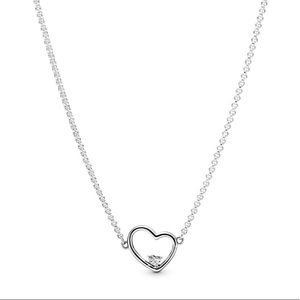 Pandora — Asymmetrical Heart Shaped Necklace